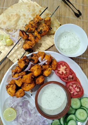 A picture of Tikka boti.