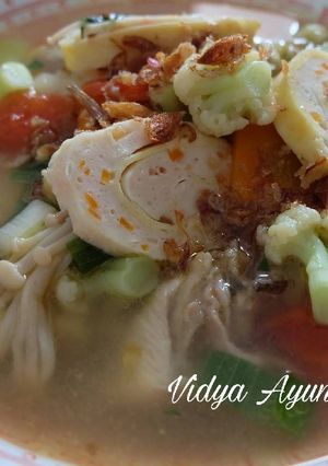 Foto resep Sup Rolade Ayam