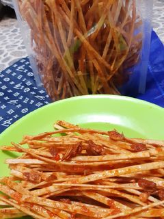 Foto resep Mie Lidi / Mie Biting Bumbu Basah