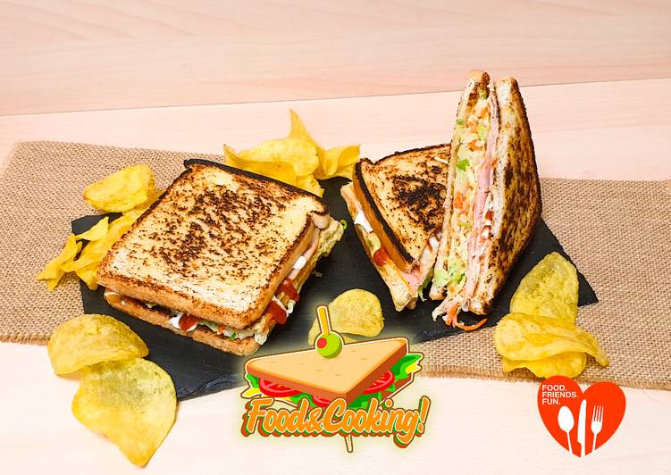 Korean Street Toast (길거리 토스트) Tostada Callejera Coreana