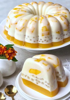 Foto resep Pudding Mango Sago