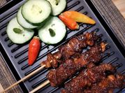 Gambar sate jamur