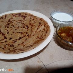 A picture of Ammi special paratha.