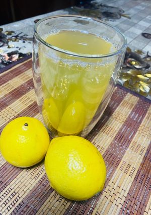 Una foto de Limonada caliente con Natre