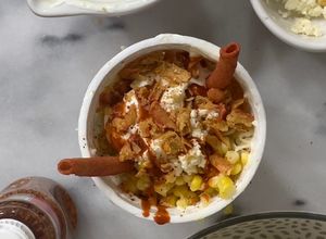 Una foto de Sopa maruchan de elote o maruchalote