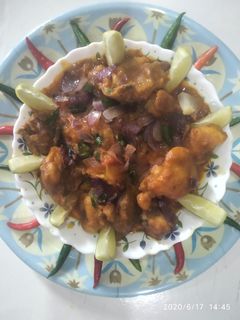 চিকেন মাঞ্চুরিয়ান(Chicken Manchurian in Bengali) রেসিপির প্রধান ছবি