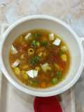 Sweet Corn Mix Vegetable Soup