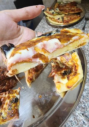 صورة لوصفة عجينة بيتزا خرافية قطنية