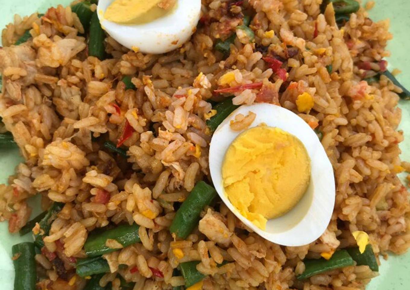 Nasi Goreng Duo Telor (Bebek + Ayam)