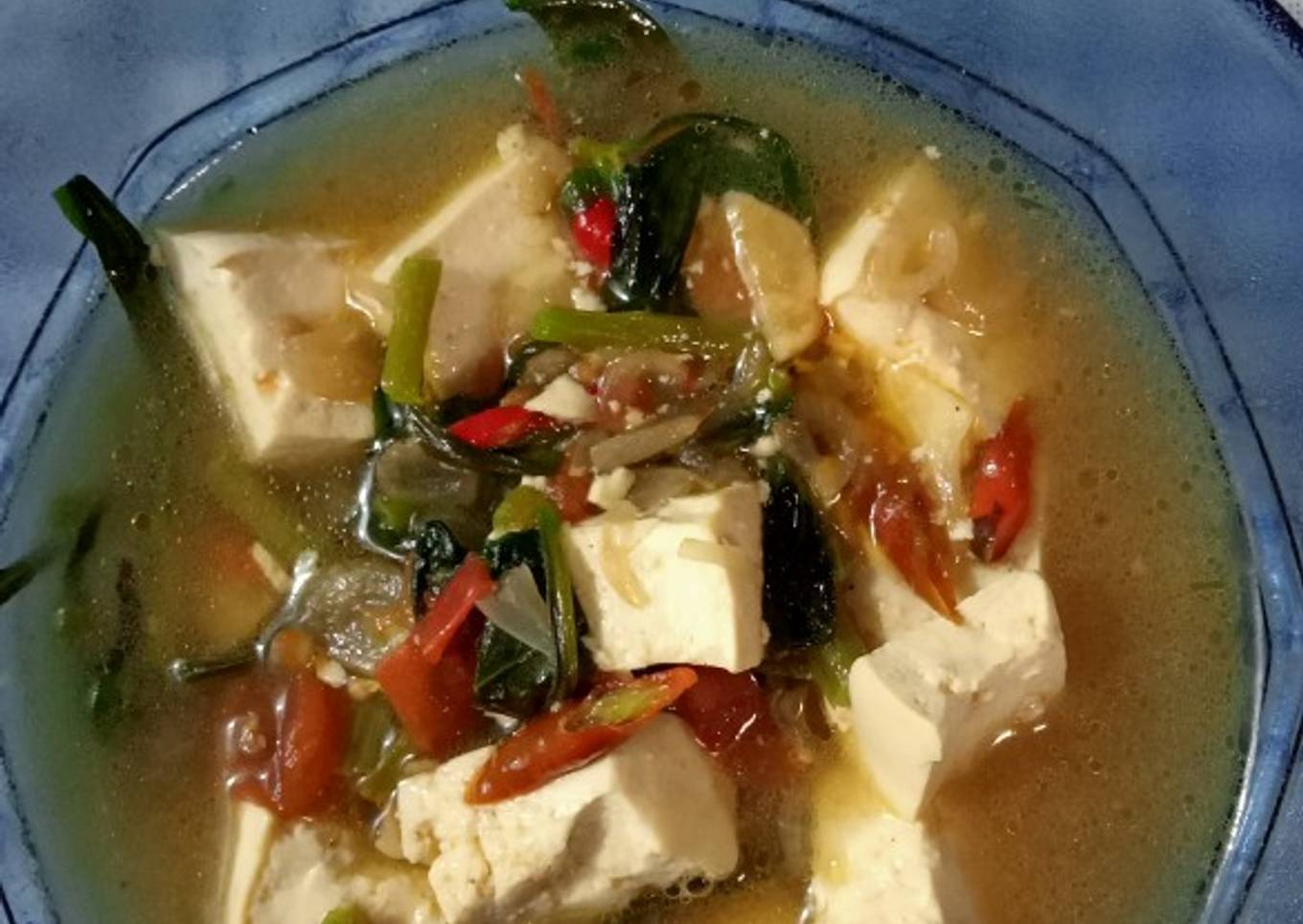 Daun Ginseng tahu