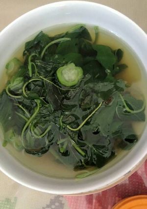 Foto resep Sayur bayam / sayur bening