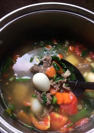 Foto resep Sop Daging Sapi Telur Puyuh Super Simpel