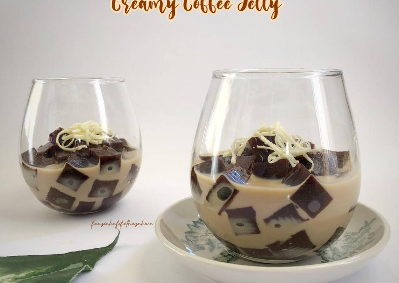 164. Creamy Coffe Jelly