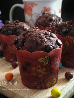 Foto resep Muffin Pisang Cokelat