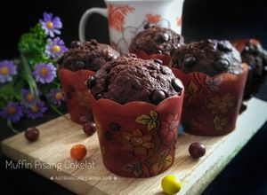 Foto resep Muffin Pisang Cokelat