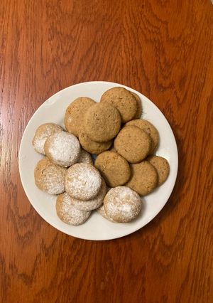 Fahéjas -diós keksz recept fotója