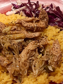 Φωτογραφία της συνταγής Stir-fry χοιρινού με πράσα (Cong Bao Rou Si) C&G