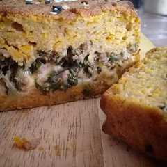 Una foto de Budín de calabaza relleno