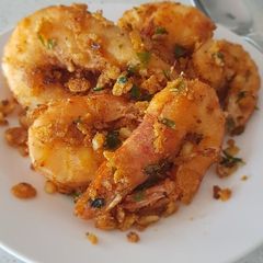 Butter Prawns in Cereal A picture of Butter Prawns in Cereal.