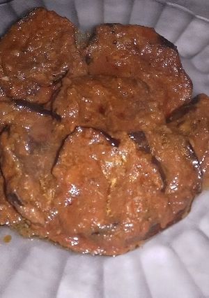 صورة لوصفة 🍆 باذنجان مشرملة 🍆