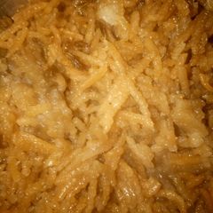 A picture of Jaggery Rice.