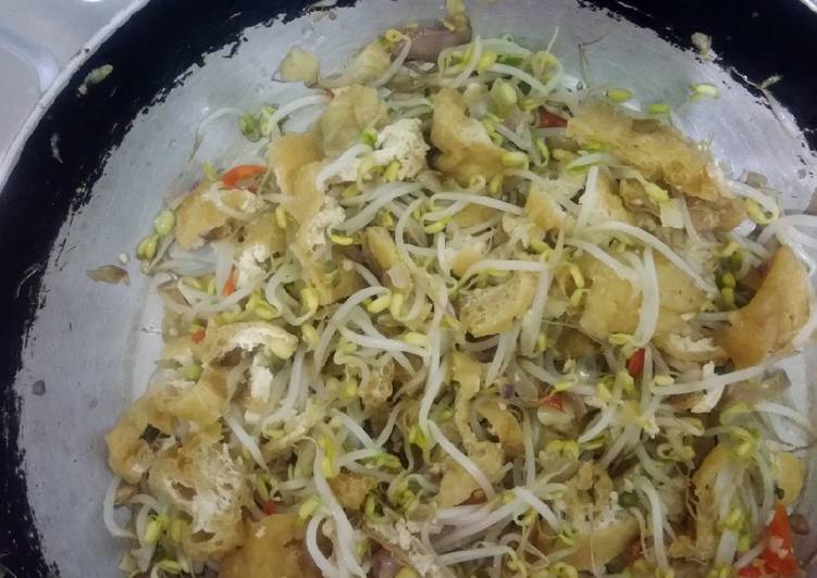 Resep Cah Taoge Tahu Kulit Anti Gagal