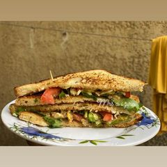 A picture of Avocado sandwich.