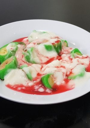 Foto resep Es Pisang Ijo