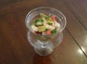Una foto de mero al limon