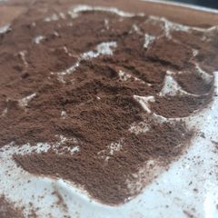 A picture of Tiramisu cheesecake.