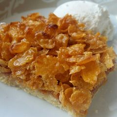 A picture of Vickys Cornflake Tart, GF DF EF SF NF.