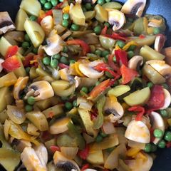 A picture of Super-Budget Stir Fry Vegetables.