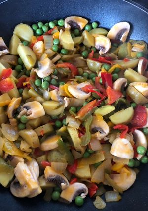 A picture of Super-Budget Stir Fry Vegetables.