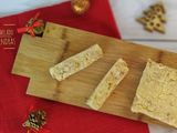 Turrón helado de almendras