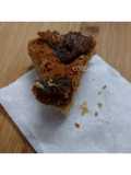Pineapple upside down cake with candied pineapple