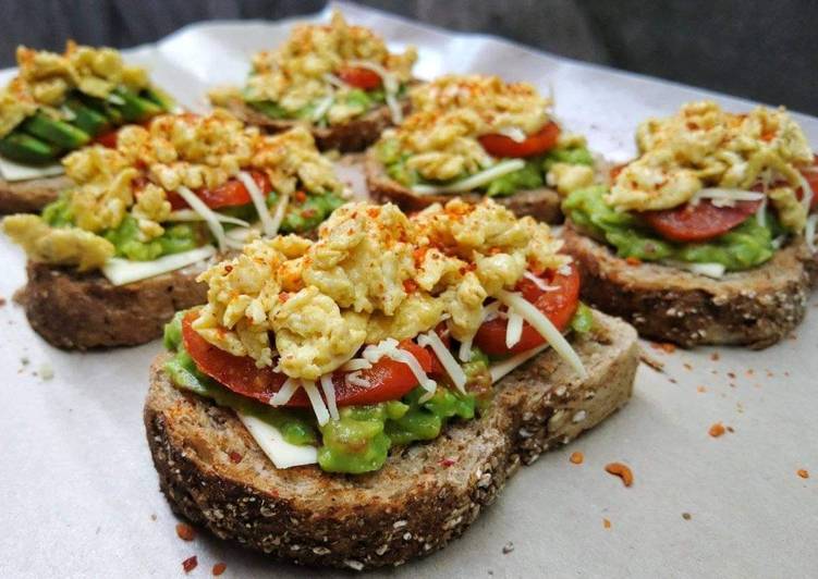 Guacamole Toast