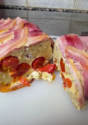 Foto principal de Pastel de tomate y queso
