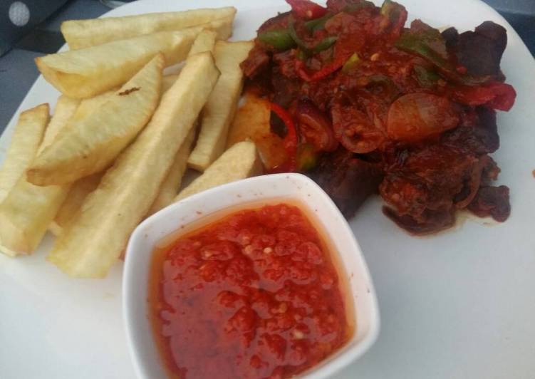 How to Prepare Favorite Fries Pepper Dip Cooking Basics for Newbies