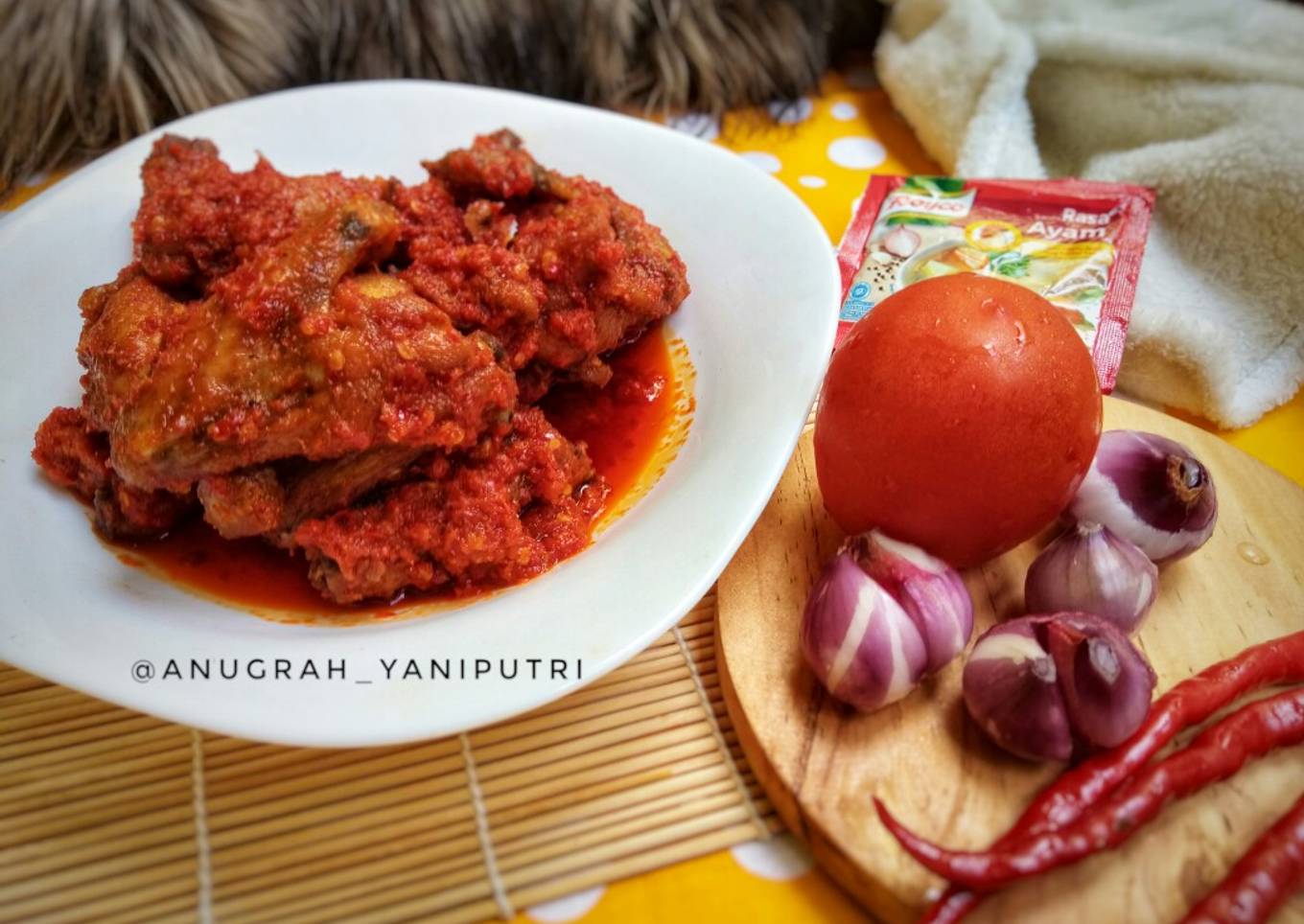 Ayam balado royco