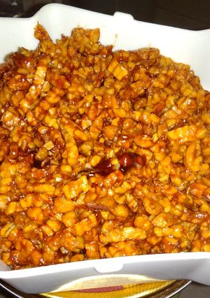 Foto resep Kering tempe saos teriyaki
