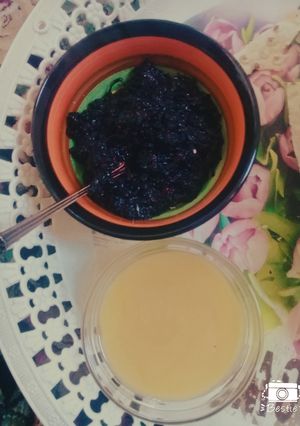 عکسی از دستور مربای شاه توت