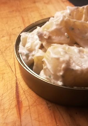 Foto principal de Patatuelas asadas con salsa alioli