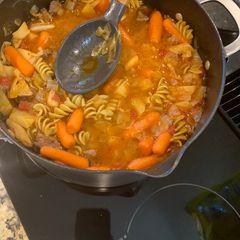 A picture of John’s Vegetable Beef Soup.
