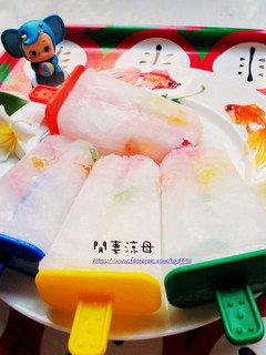 小熊軟糖冰棒 的食譜成品照片