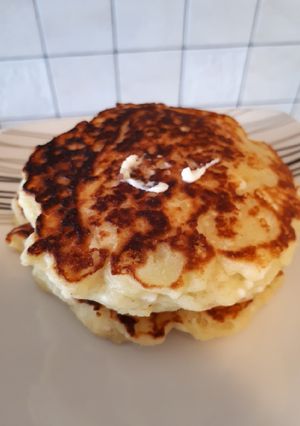 Φωτογραφία της συνταγής Αλμυρά pancakes φέτας!