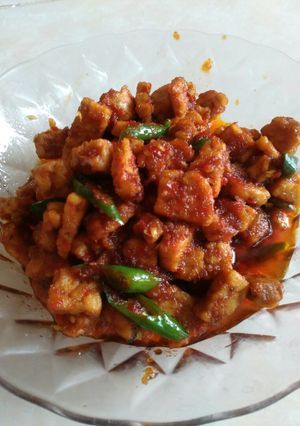 Foto resep Tempe oreg cabe ijo