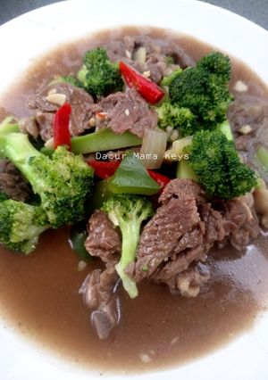 Foto resep Sapi Cah Brokoli