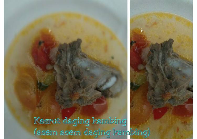 Resep Kambing kesrut (asem2kambing) Anti Gagal