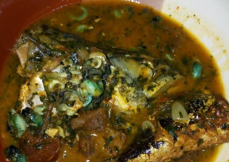 Recipe of Ultimate Fresh Ice Fish Bitterleaf Soup