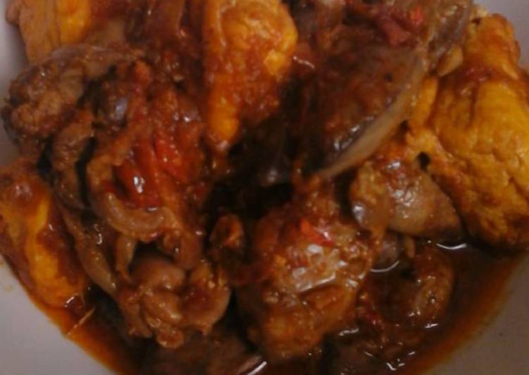 Hati ayam bumbu kecap